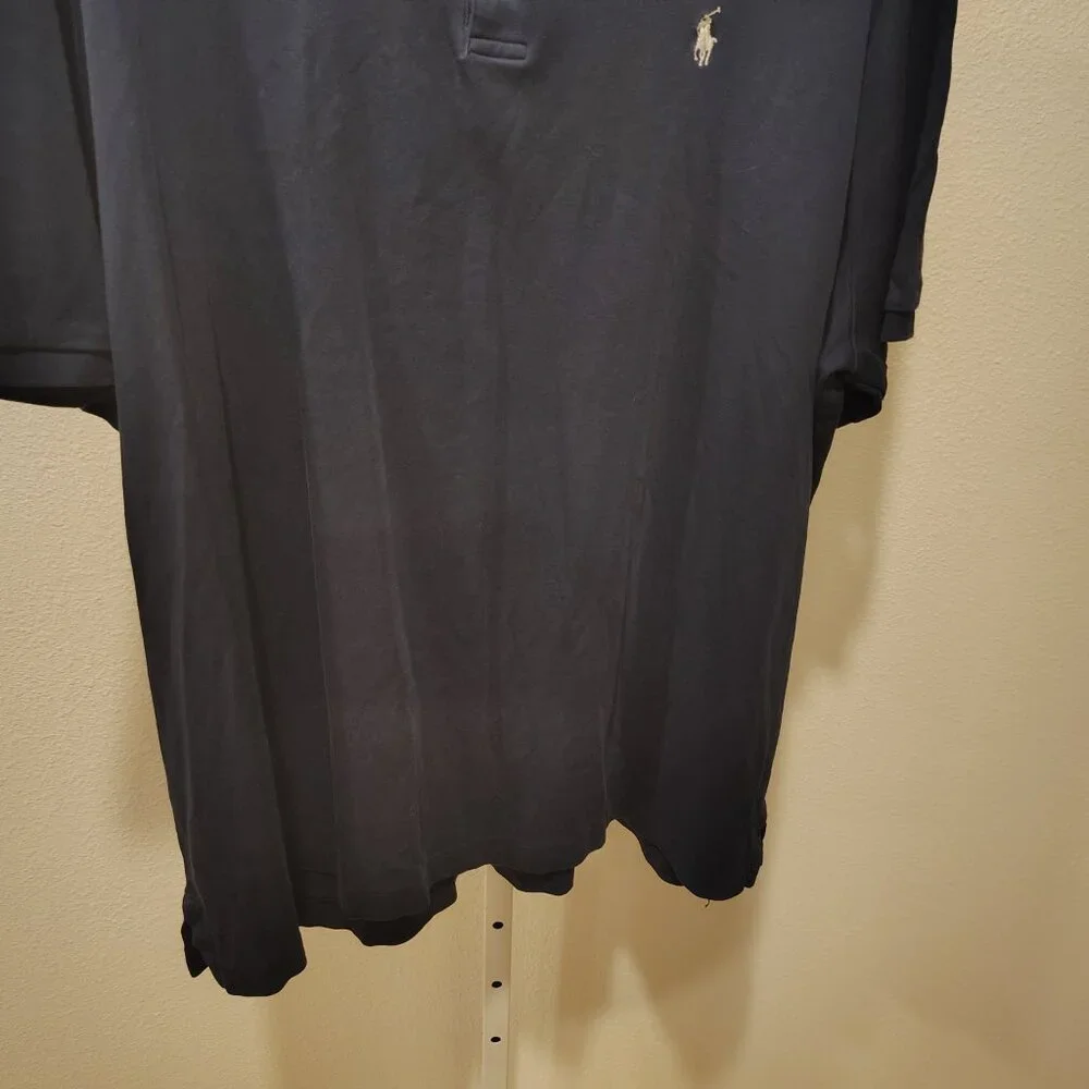 Polo Ralph Lauren Men's Classic Fit Polo Size XXL Navy Blue Short Sleeve